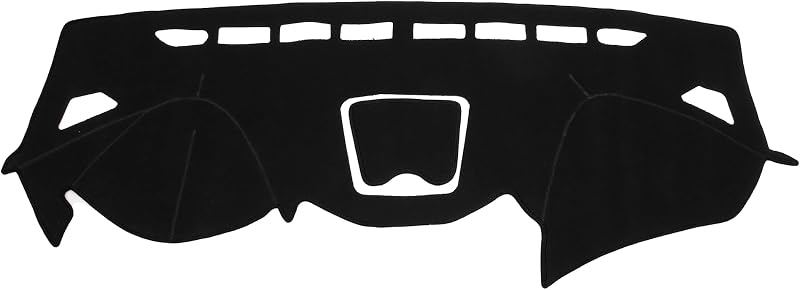 Capa para Painel VekAuto para Hyundai Santa Fe 2013–2018, Preta