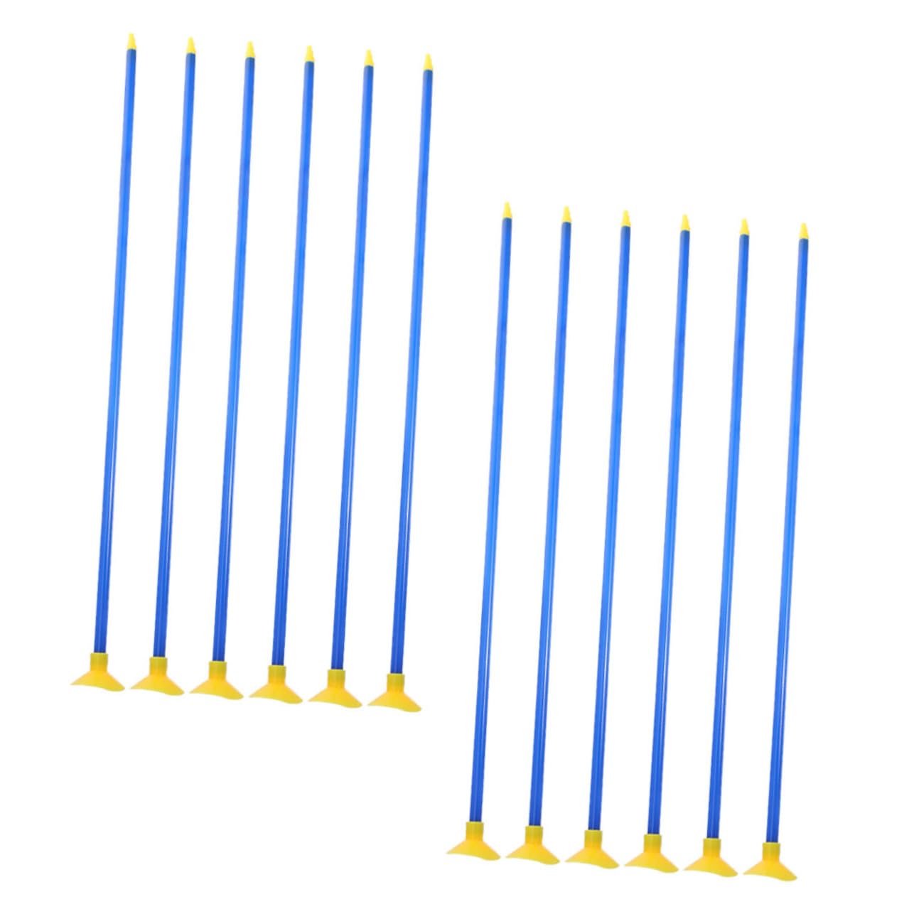 SUPVOX 12pcs Suction Cup Training Arrows for Practice Arrows Lightweight Portable for Skill Development