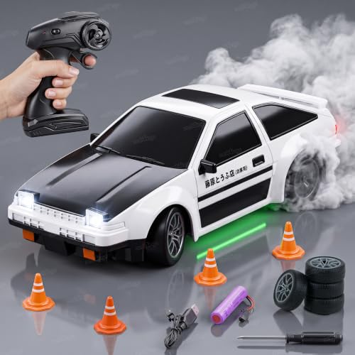 Image of Zest 4 Toyz Remote Control Car for Kids | 4WD RC Drift Racing Car | Rechargeable High Speed Car Toy with LED Headlights | 20 Kmph Speed | 2.4GHz Remote 100+ Ft Range | Sport Racing Cars Toys
