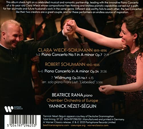 Clara Schumann & Robert Schumann: Piano Concertos – vue 2
