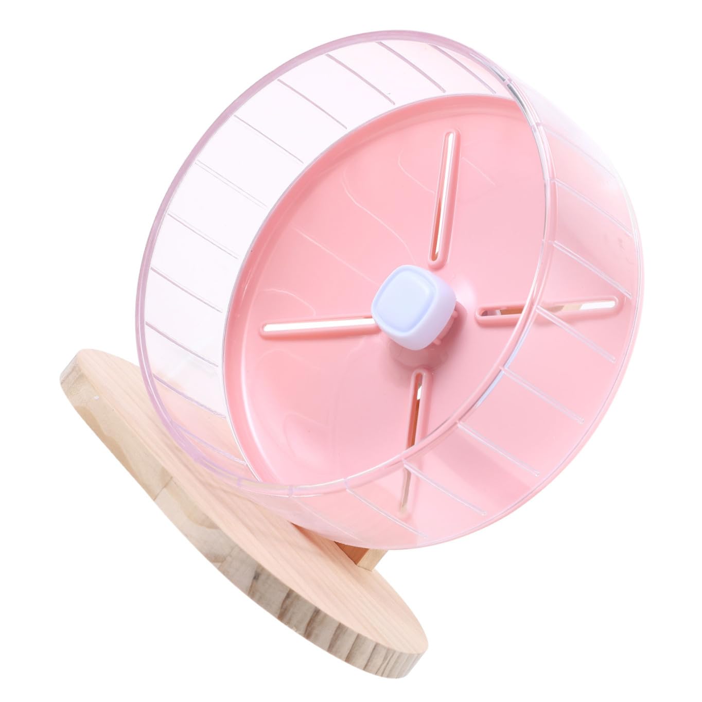 Happyyami Roue Silencieuse pour Hamster Stable Au Sol Compacte pour Rat Et Chinchilla pour Hérisson Cage