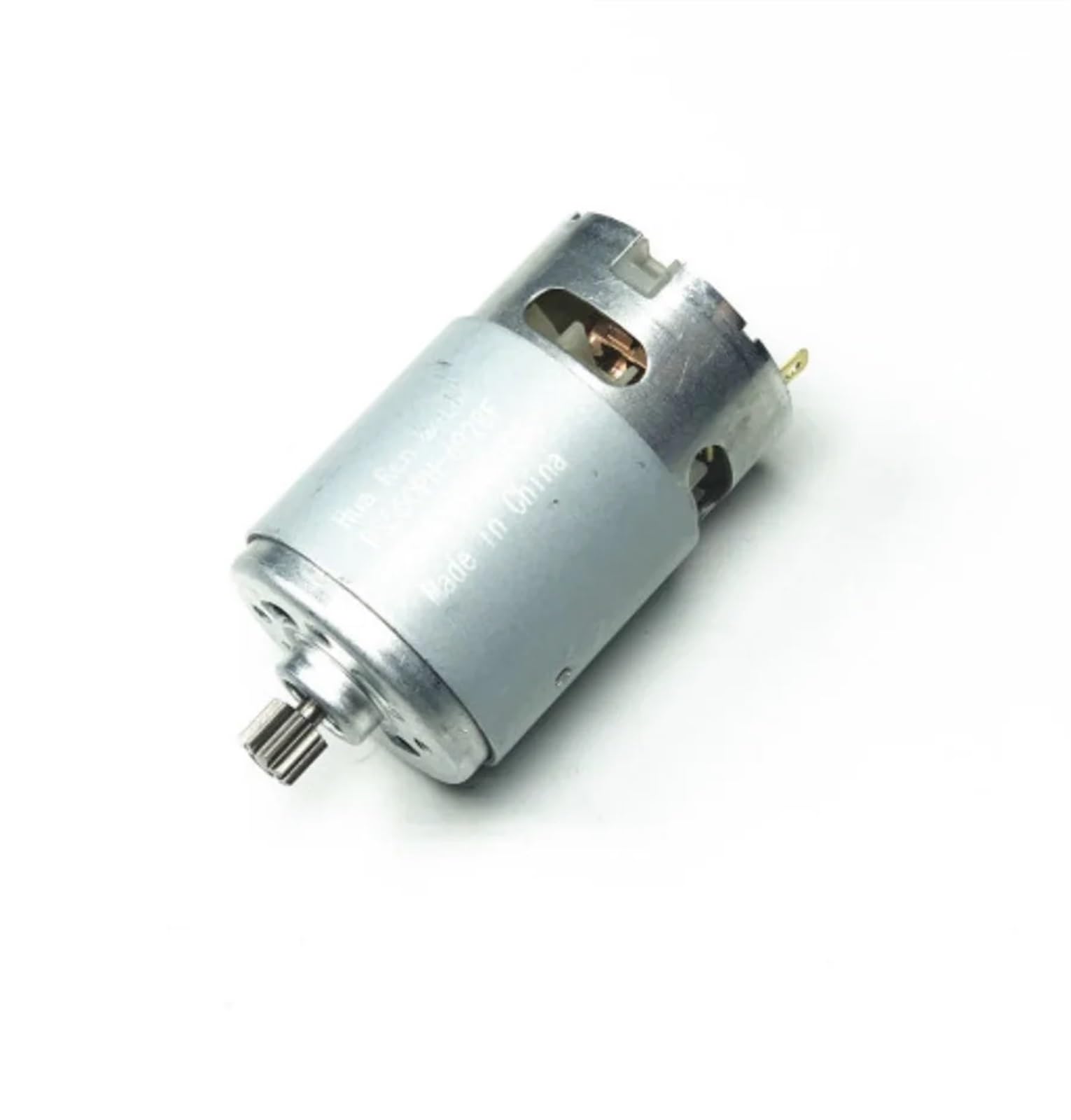 Moteur RS550 12 dents 9 dents 9.6V 10.8V 12V 14.4V 16.8V 18V 21V 25V, engrenage 3mm, for perceuse à Charge sans fil, tournevis (Size : 14.4V 9teeth 8mm)