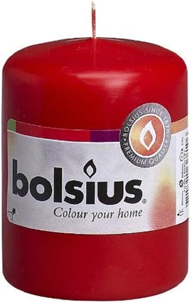Bolsius - Basiskaarsen voor decoratie - Gladde stompkaars - Ivoor - 20 stuks - Brandduur 17,5 uur