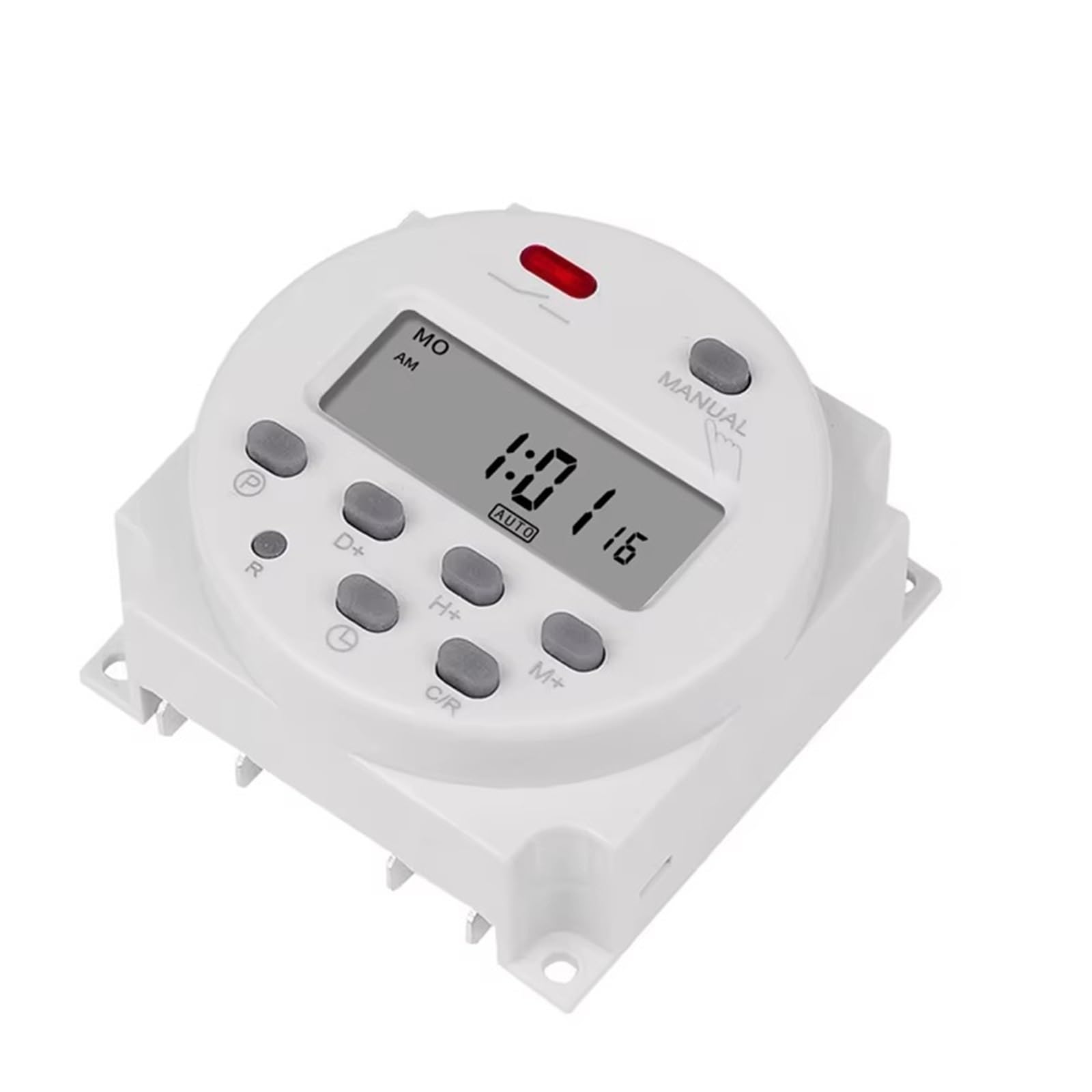 Timer 220V 110V 24V 12V CN101A Digital LCD Power Timer Programmable Time Switch Relay 16A CN101(AC220V)