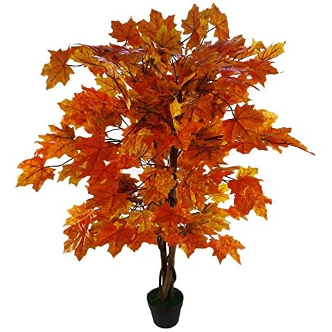 Leaf 125cm Artificial Maple Tree in Pot Cover