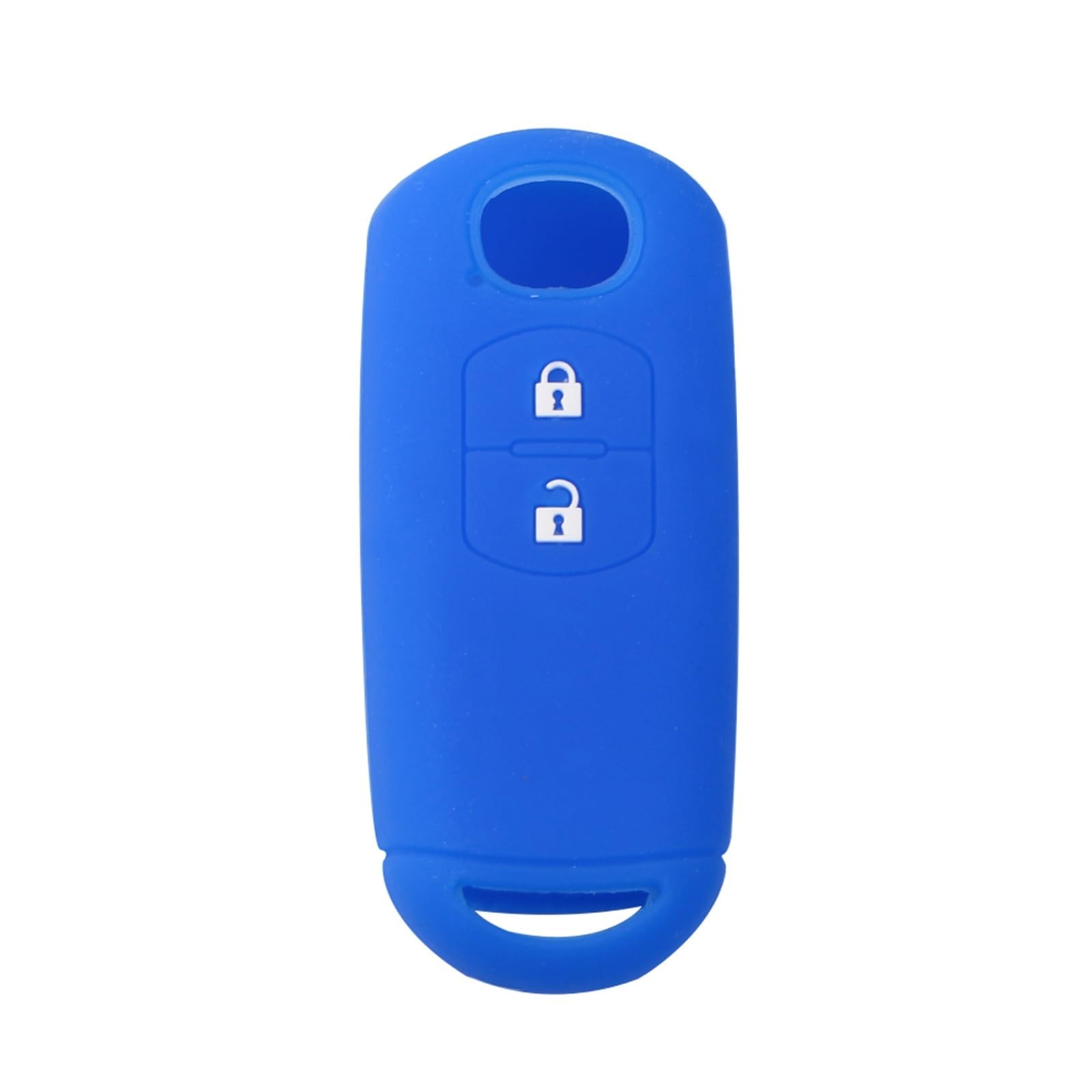 Étui clés télécommande en silicone à 2 boutons Mazda pour réparer une clé usée CX5 - 4