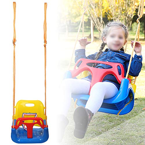 Chaise suspendue enfant confortable et balançoire robuste pour aire de jeu intérieure - 7