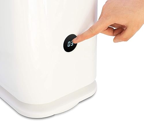 Miniatura 9 de ULTTY Ventilador de torre sin aspas y purificador de aire en uno, ventilador de dormitorio con filtro HEPA 99.97% humo polvo caspa de polen,