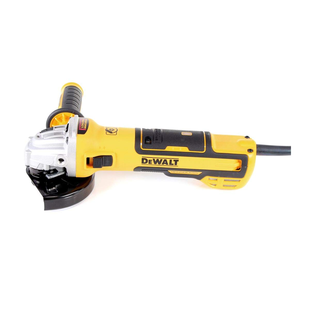 Dewalt DWE4347-QS Amoladora de ángulo eléctrica 125 mm 1700 W BL, Negro y Amarillo, Size