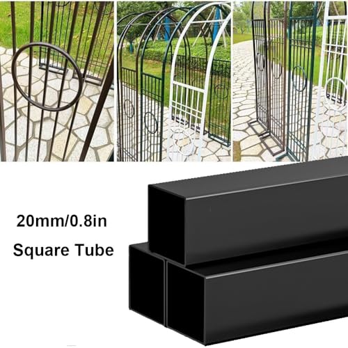 Pérgola de jardín estable contra el viento para guiar plantas trepadoras 6