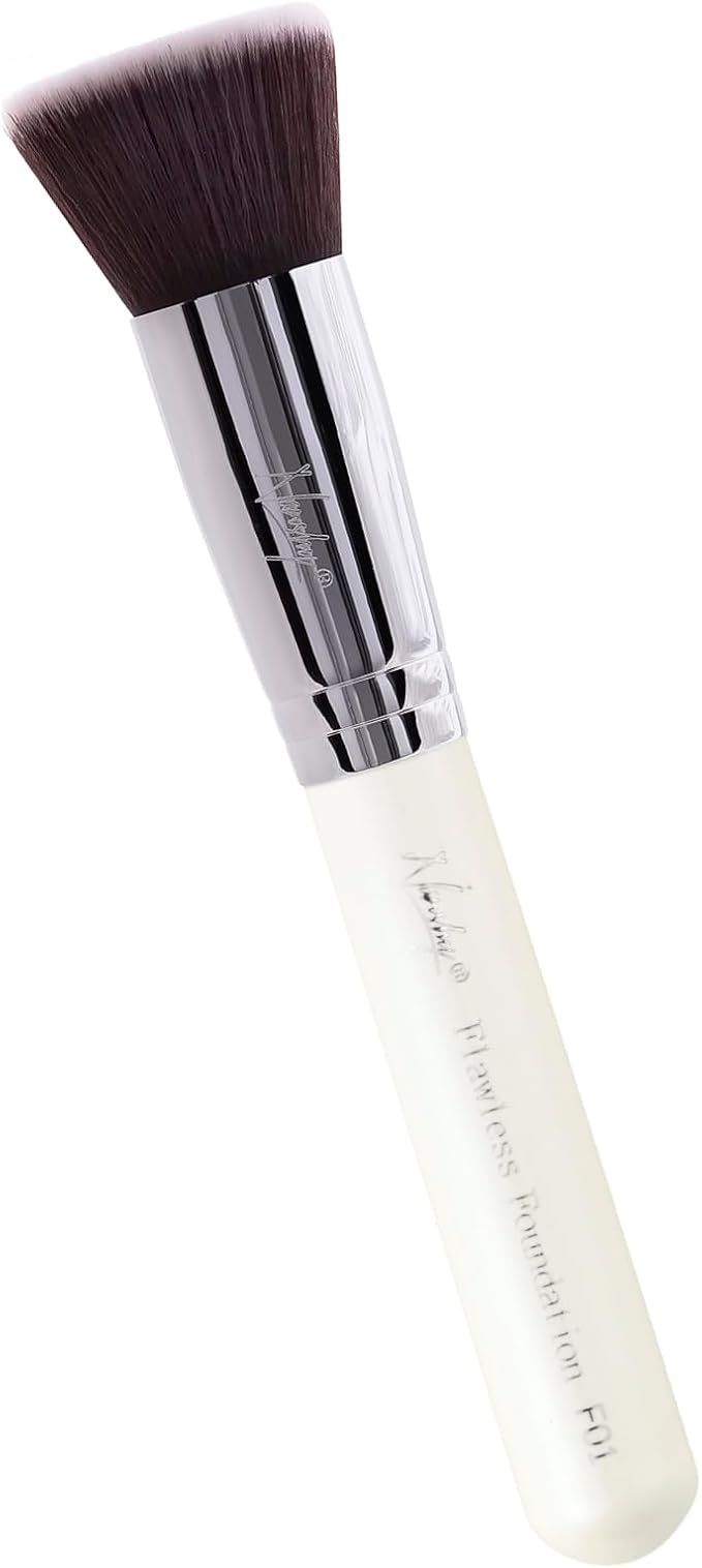 Nanshy Kabuki Flat Top Foundation Brush for Liquid Makeup Flawless