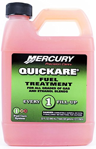 Mercury Marine Quickare Fuel Treatment (32 Ounces/1 Quart) 92-8M0058690