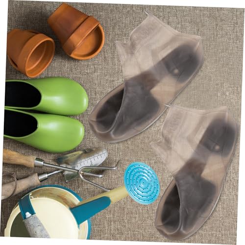Cubrebotas impermeables para hombres y mujeres con protección antideslizante mejorada miniatura 4