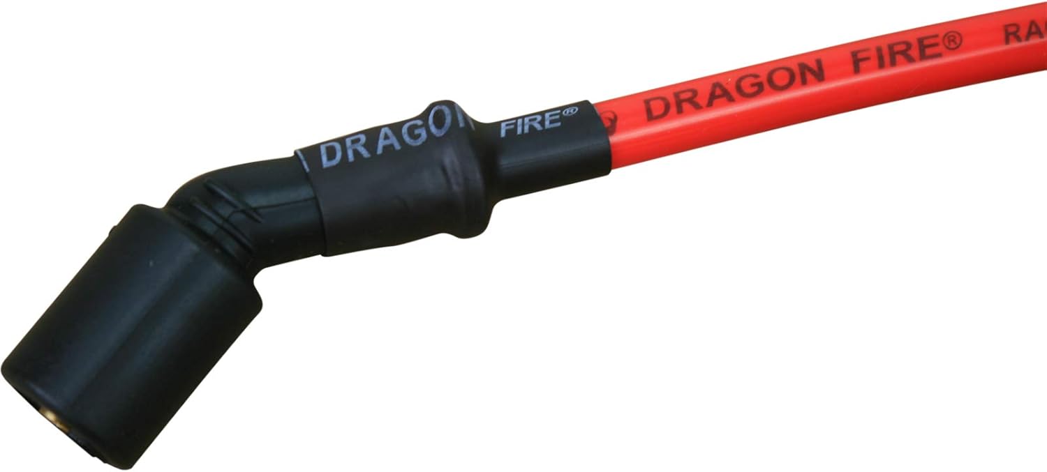 AIP Electronics Dragon Fire Race Series High Performance 10.2mm Ignition Spark Plug Wire Set Compatible with 1999-2007 Chevy and GMC LS1 VORTEC 4.8L 5.3L 6.0L OEM Fit PWGMV-DF