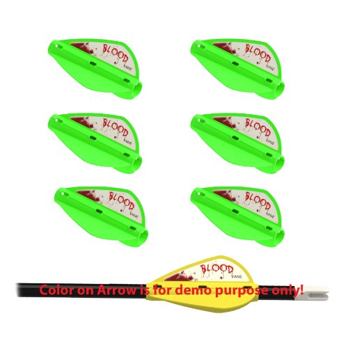 Outer Limit Blood Vanes 6 - Pk, Green