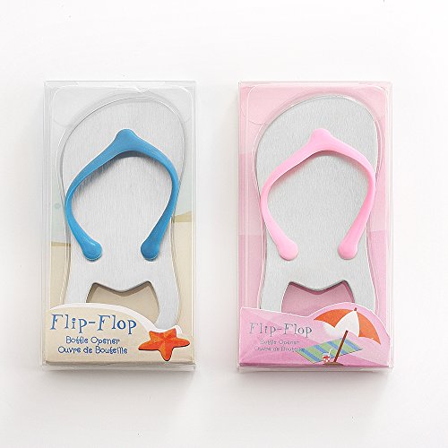Qll 28 Pcs Special "Pop The Top" Flip-Flop Bottle Opener For Wedding Favors #TOP3