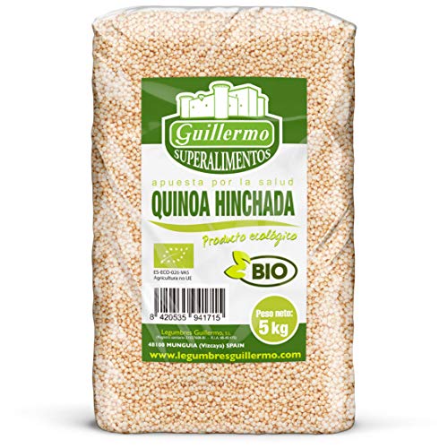 Guillermo Quinoa Hinchada Ecológica BIO Granel 100% Natural 5kg