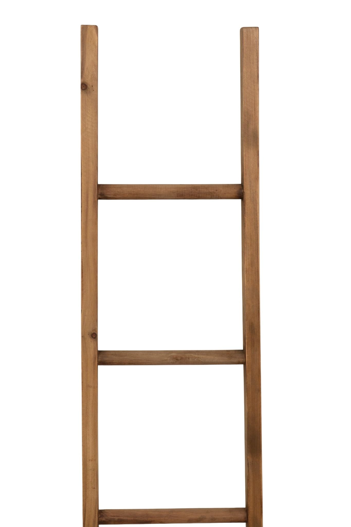 Biscottini Porta asciugamani in legno da terra 149x34,5x5 cm - Scala Appendi asciugamani da Parete - Scaletta Portasciugamani da Bagno Stile Moderno - Scala Decorativa Appendiabiti in legno massello