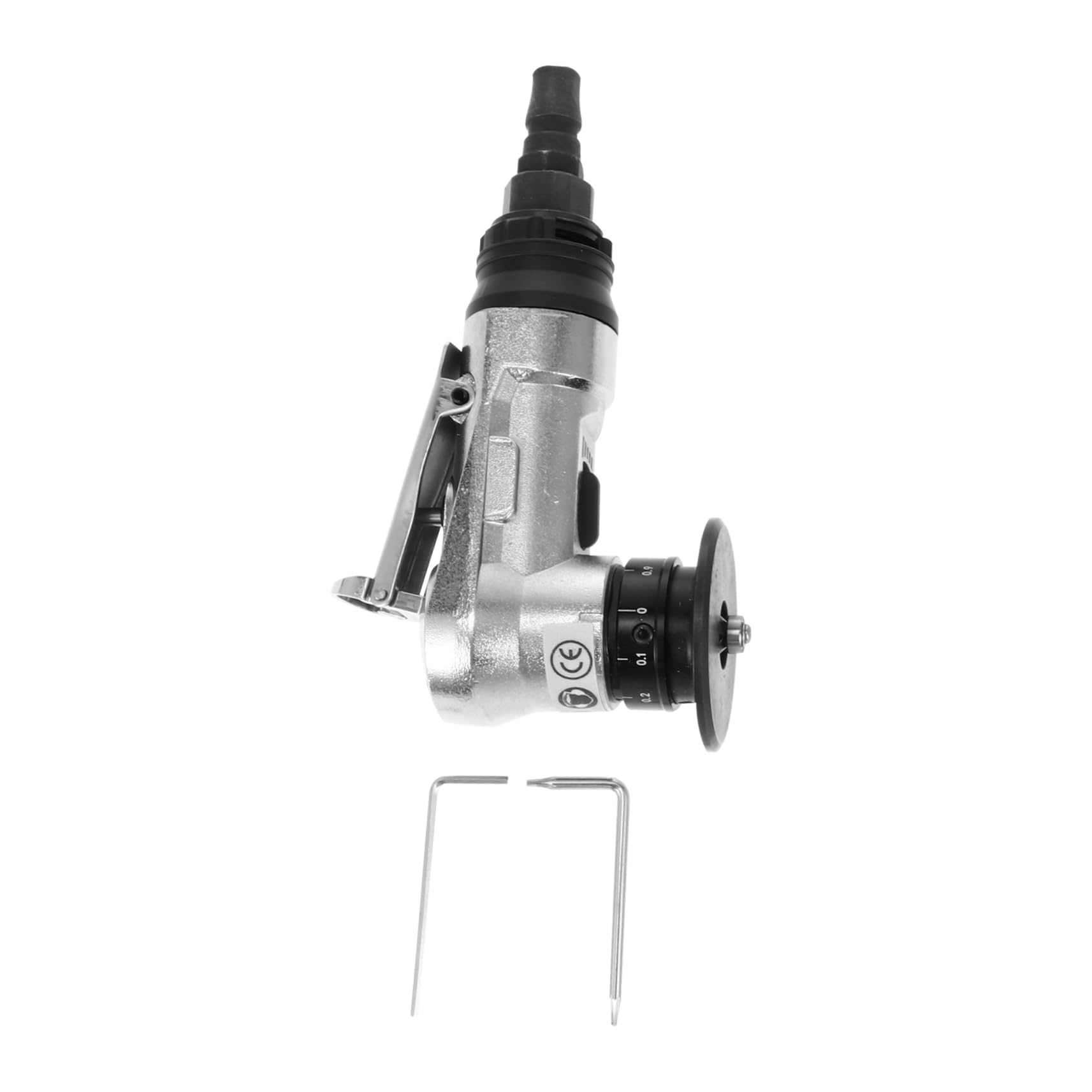 DOITOOL Mini Biseladora Neumática de Alto Rendimiento para Materiales Metálicos Profundidad Ajustable 0.1-0.9 Mm
