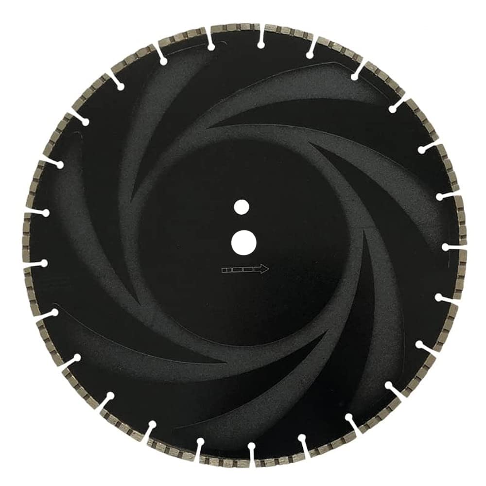 14" Diamond Saw Blade for Ductile Iron, 0.125" Segment Height, 20mm Arbor