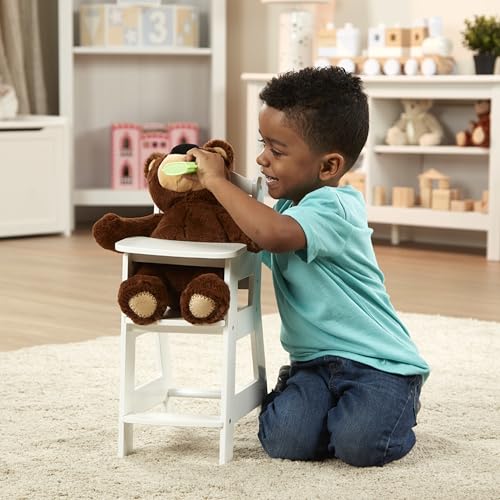 Melissa & Doug Play High Chair Pretend Play High Chair Baby Doll Accessories - image 2