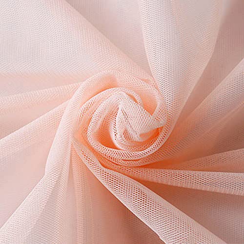 Blausky Tela de tul de 160 cm x 2 m, venta por metros, suave y transparente, tela decorativa de tul, tela de tul, tela decorativa para manualidades, tul, tela para coser para bodas, fiestas, tutú
