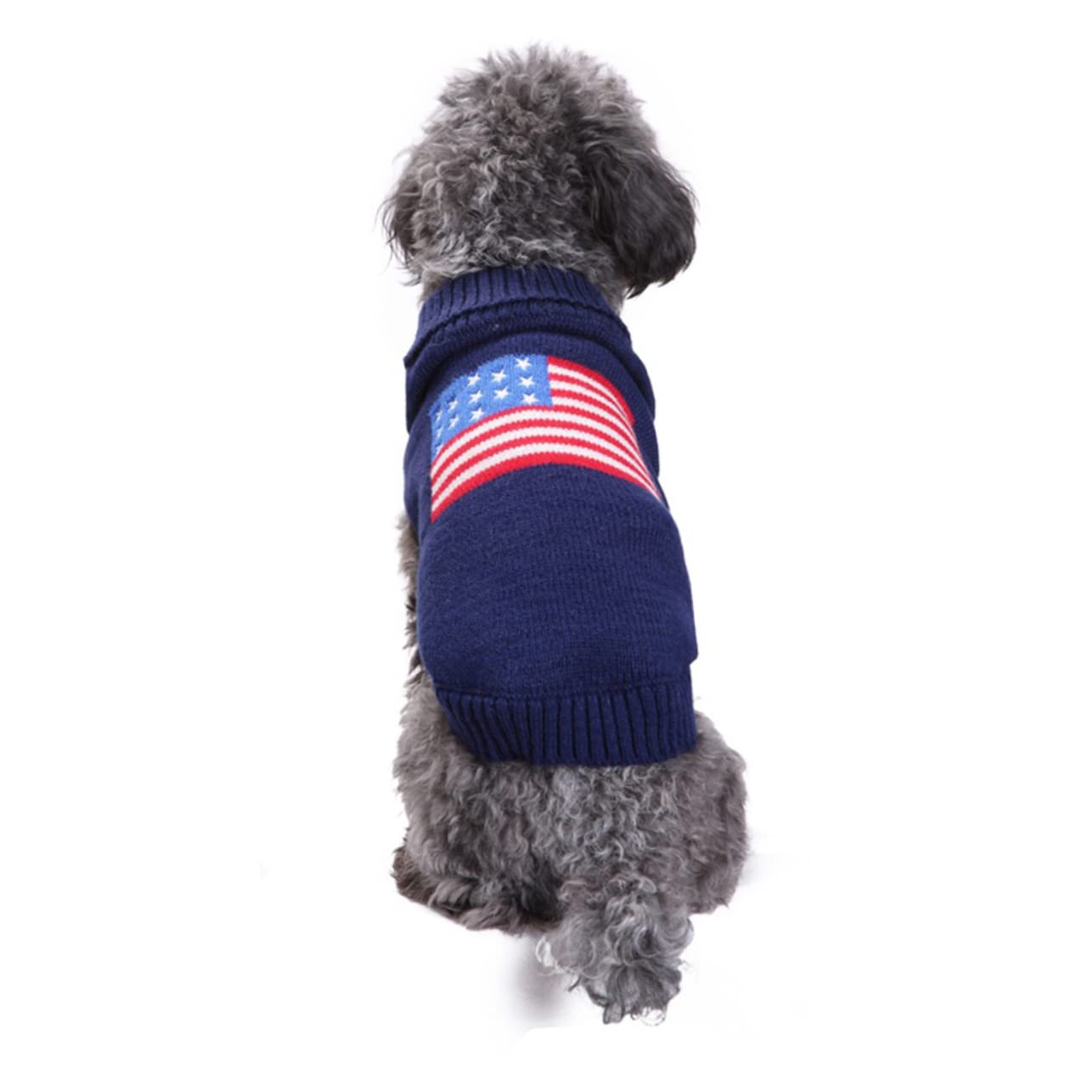 BESPORTBLE 3 Piezas Ropa para Perros suéter de Navidad para Perros Ropa de Fiesta para Mascotas Dog Coat de niños Sudadera suéter para suéter para Mascotas Mantener Caliente XS