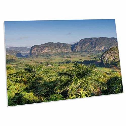3dRose Cuba Pinar del Rio Vinales Desk Pad Place Mat
