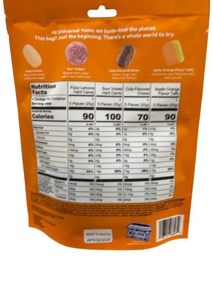 Universal Yums “Yums of the World” 3-Pack Variety Set – Holiday, Sour & Chocolate International Candy Assortment | 3 Bags (Total 10 oz) | Imported Global Flavors Gift Set