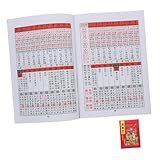 LAPYAPPE 年 巳年の壁掛けカレンダー の 日めくりカレンダー 風水 新年の装飾に 部屋のインテリアとして使用可能