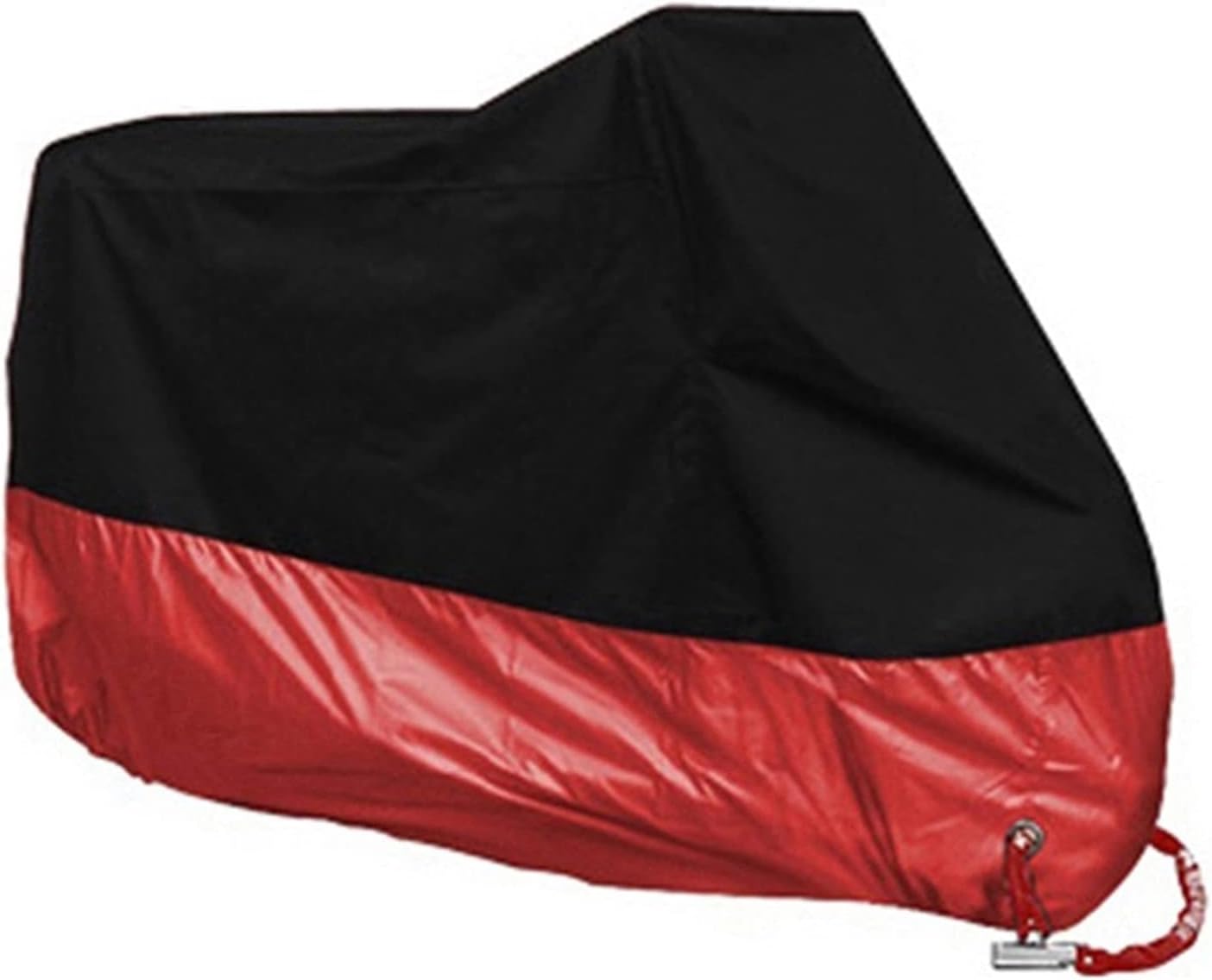 QiQi shop 自転車スクーターバイクのための屋外のオートバイの保護のカバーの屋外の銀のコーティングの布の防水防塵布 (Colo