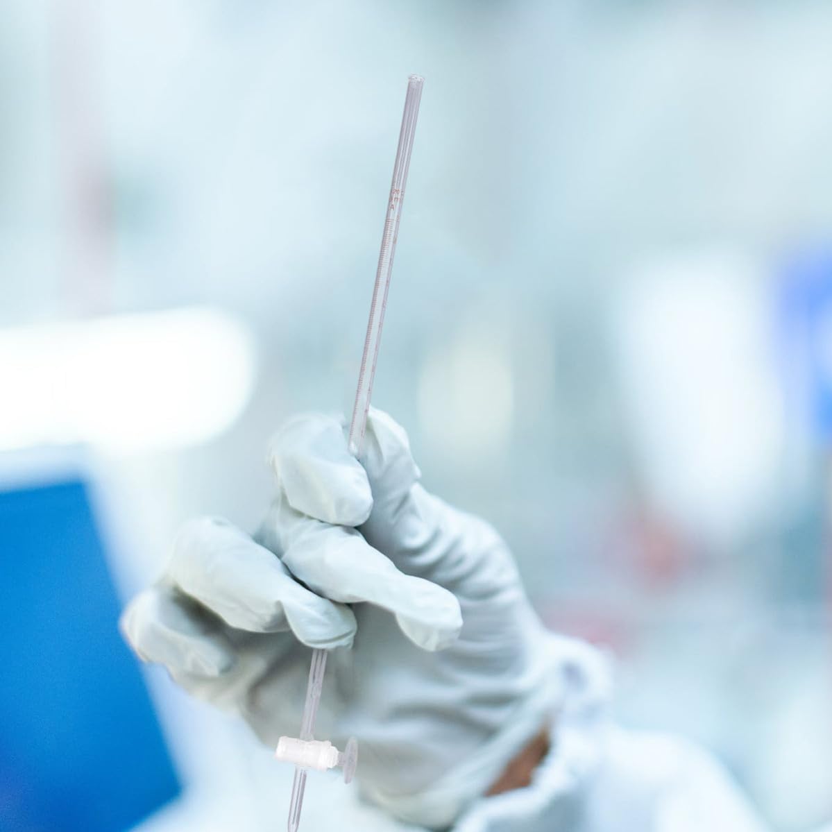 Pipette Graduée en Verre 10ml Compacte et Résistante la Corrosion pour Laboratoire, Équipement pour Chimie et Usage Élève