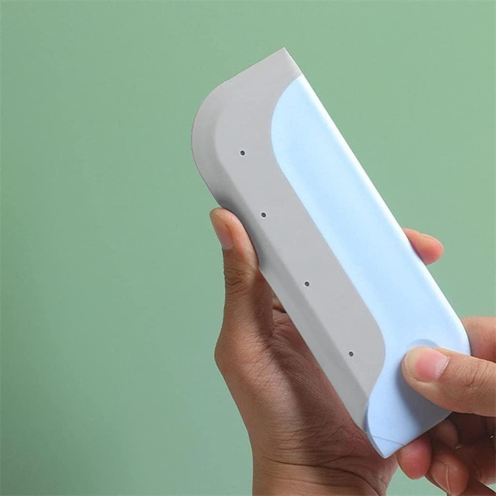 Bathroom Cleaner Silicone Holder Blade Glass Hook Car Shower Wiper Window Scraper Household(D)