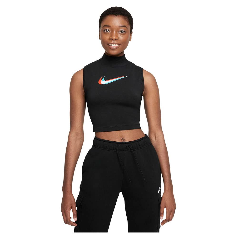 NIKE W NSW Tank Mock PRNT Vest para Mujer