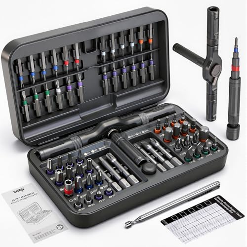 DISEN(�f�B�Z��) 68 in 1 ���`�F�b�g�h���C�o�[�Z�b�g 58��T�n���h�� �}�O�l�b�g�s�b�N�A�b�v&�p�b�h�t�� S2�X�`�[���r�b�g42�{ �}�O�l�b�g�P�[�X �d�q�@��/�m�[�g�p�\�R��/PC/�Q�[���@/�Ƌ�/�o�C�N�̏C���L�b�g