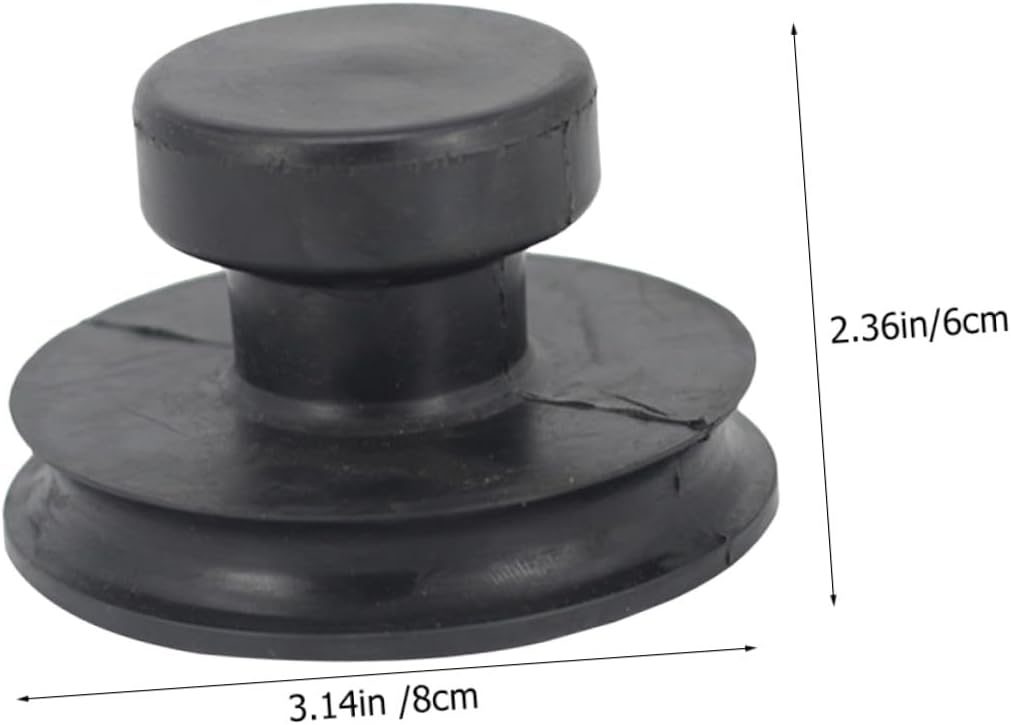 3pcs Premium Lifting Handle for Sound Bowl Strong Suction Tool for Meditation Relaxation Black Suction Cup Supports Protects against Scratches for Singing Bowl Accessories