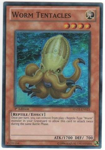 green tentacle yugioh card Yu-Gi-Oh! - Worm Tentacles (HA03-EN023) - Hidden Arsenal 3-1st Edition Scry_49e5ff9f-9ec9-4c96-b28f-938a2abd15bf Negan Commission , ., Qty:Single Booster Pack