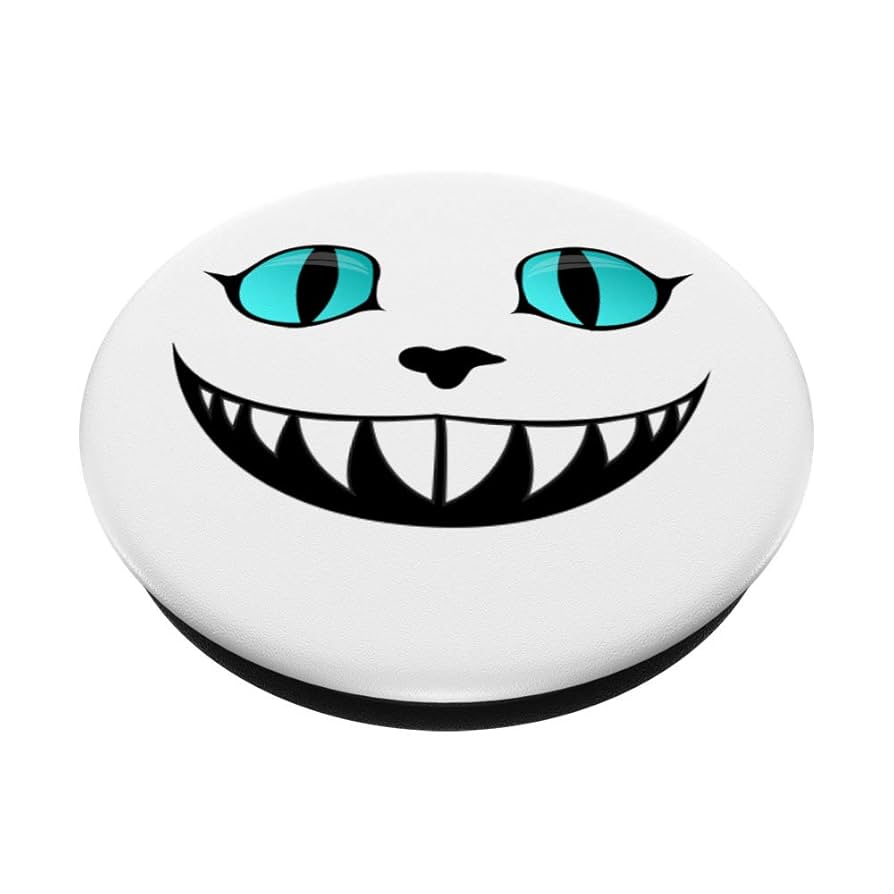 Amazon.com: Cheshire cat Grin Alice in Wonderland Blue