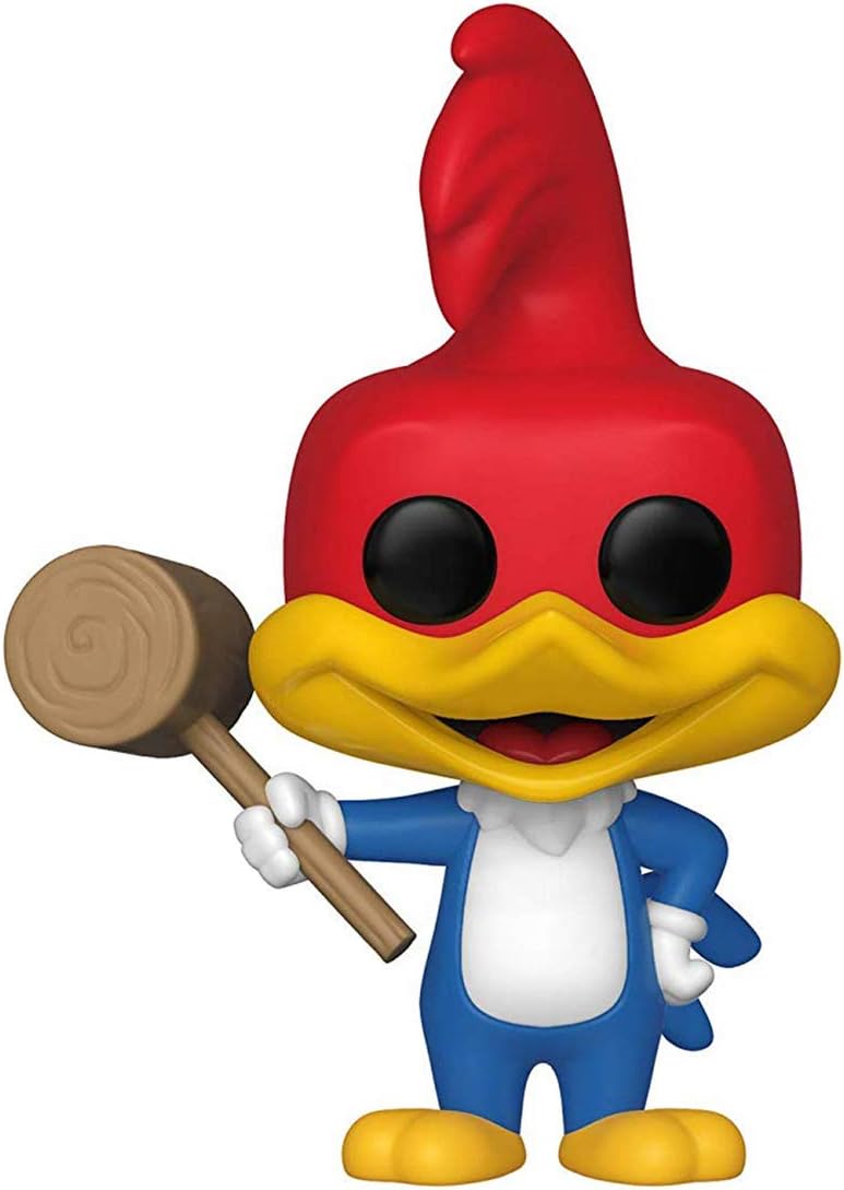 Funko Woody Woodpecker (Chase Edition): x POP! Animation Vinyl Figure & 1 POP! Compatible PET Plastic Graphical Protector Bundle [#493 / 32886 - B]