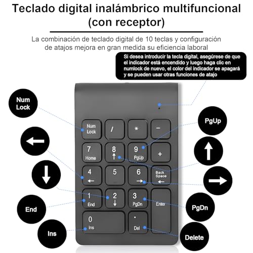 Recopilación de Teclado numerico inalambrico - los más vendidos. 14 Recopilación de Teclado numerico inalambrico - los más vendidos. 12