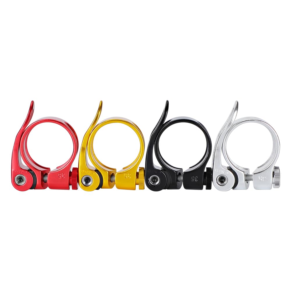 Morsetto per sella per biciclette, 28,6 Mm/31,8 Mm/34,9 Mm morsetto reggisella mountain bike reggisella in lega di alluminio per mountain bike e bici Morsetto per sella per biciclette, 28,6 Mm/31,8 Mm/34,9 Mm morsetto reggisella mountain bike reggisella in lega di alluminio per mountain bike e bici