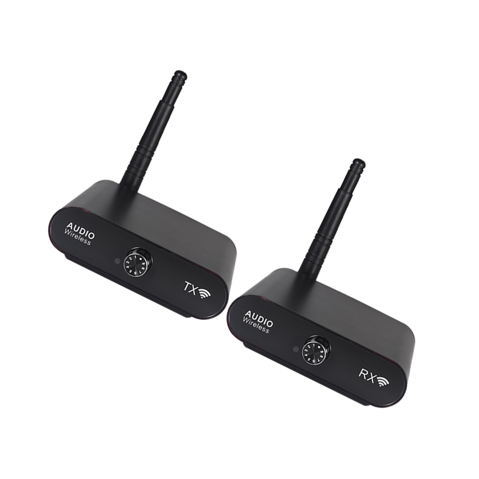 Trasmettitore Wireless, Stereo Hi-Fi a 24 Bit/192 KHz, Trasmettitore a Bassa Latenza <15 Ms con Portata di 100 M, Ideale per l'home Theater e il Suono da Studio