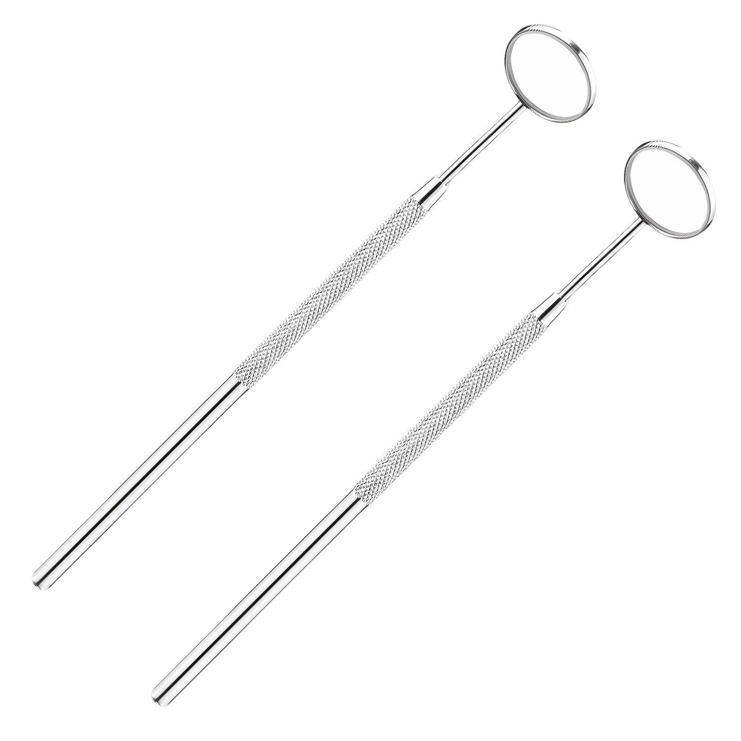 Espejos orales de acero inoxidable antiempañamiento para dientes, perros, dentistas y extensiones de pestañas
