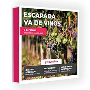 Waynabox Geschenkdoos – verrassing voor twee wijn! – met hotels en landelijke huizen met hanger – de beste belevenisdoos…