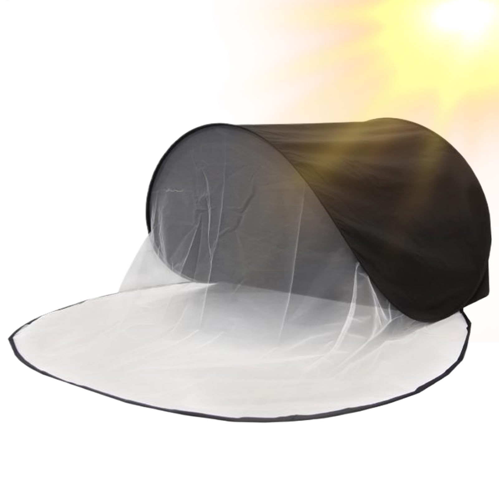 Coso de la cabeza para la cama, carpa de cabeza para dormir,Cuerpo de cabeza de bloqueo de luz - Capucha portátil, ayuda de descanso plegable, escudo de luz antes de acostarse para viajar durante el d