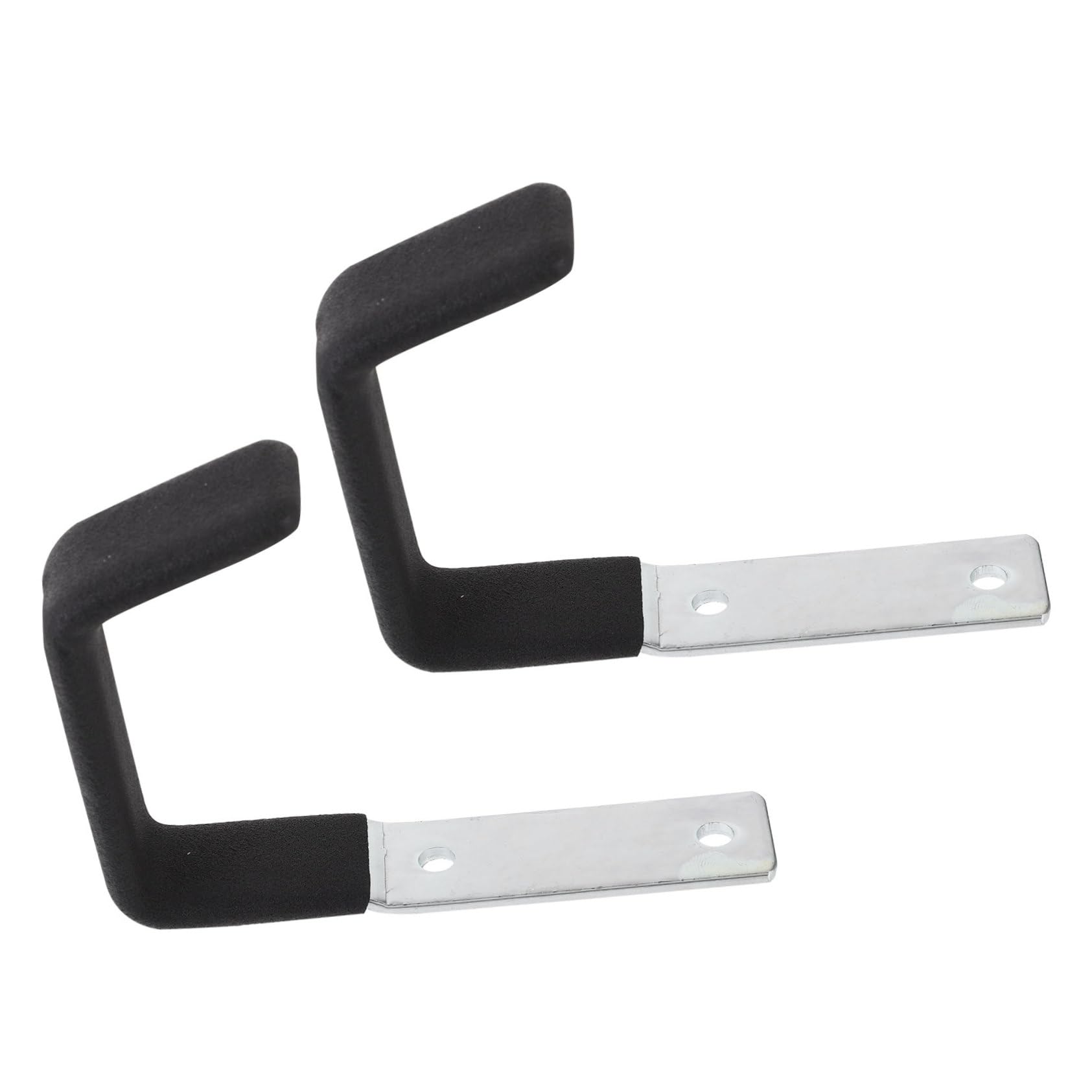 Operitacx 4 Set Gancio Resistente Montato Appendi Attrezzi Box Auto Dovere Appendiabiti Per Garage Pesante Parete Attrezzo Utilità Ganci Metallici Per Appendere Acciaio 2 Pezzi*4