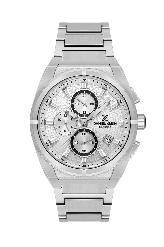 Daniel Klein Silver Dial Exclusive Men Watch - DK.1.13750-1 (B0D98DWD2L) Amazon Price History, Amazon Price Tracker