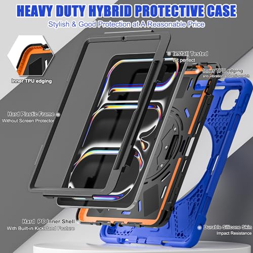 Coque iPad Pro 13 M4 2024 étui de protection robuste premium antichoc