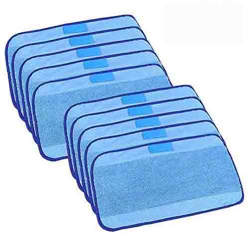 VINFANYYanBan10pcs Wet Wiping Microfiber Cloths Compatible for Irobot Braava 321 380 320 380 t Mint 5200c 5200 4200 4205 Robot