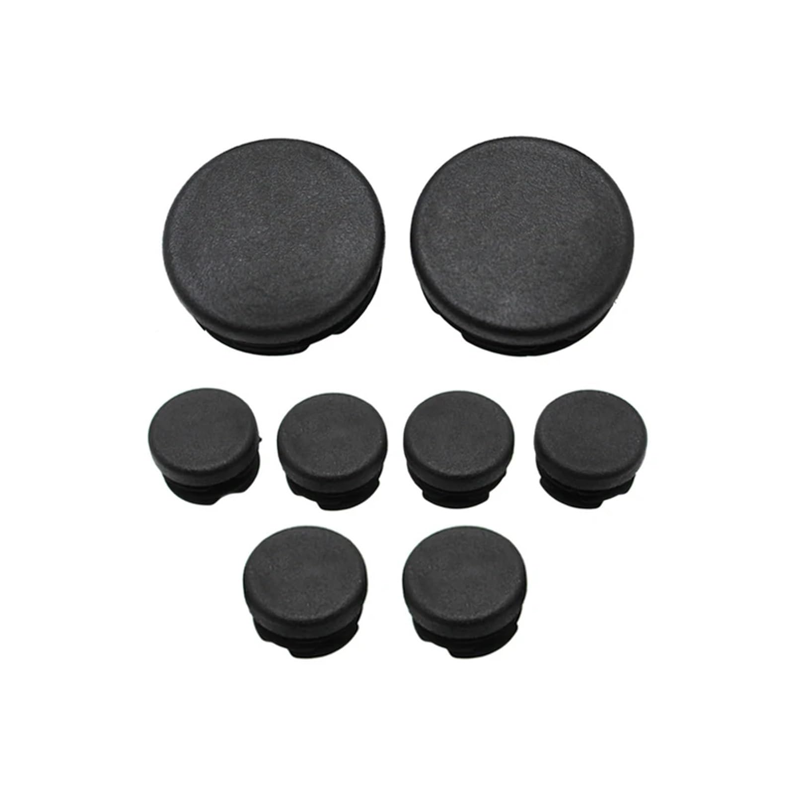 8PCS Telaio Tappi for Le Orecchie Compatibile Con S1000XR S 1000XR S1000 XR S 1000 XR 2013-2022 Telaio Della Moto Foro Tappi di Copertura spina Tappo Telaio (Color : Black)